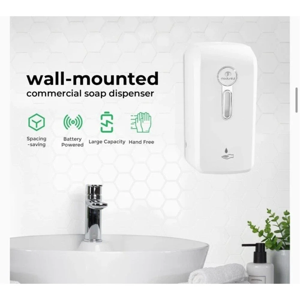 Soap Dispenser Automatic Foam Hand Sanitizer Dispenser Wall Mount Touchless Soap